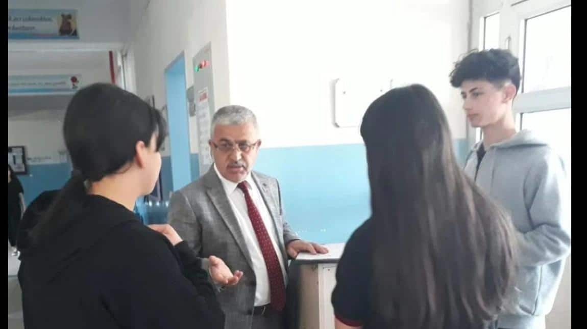 Cihanbeyli Ilce Milli Eğitim müdürümüz Sayın Mehmet SARITAŞ okulumuzu ziyaret etti